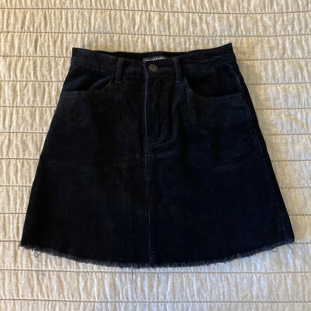 Brandy Melville Corduroy Mini Skirt
